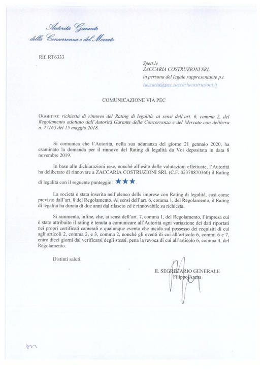 Rating di legalità